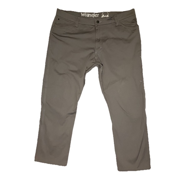 Wrangler Men's All Terrain Gear Brown Outdoor Hiking Pants Sz 40x30 - Picture 1 of 10